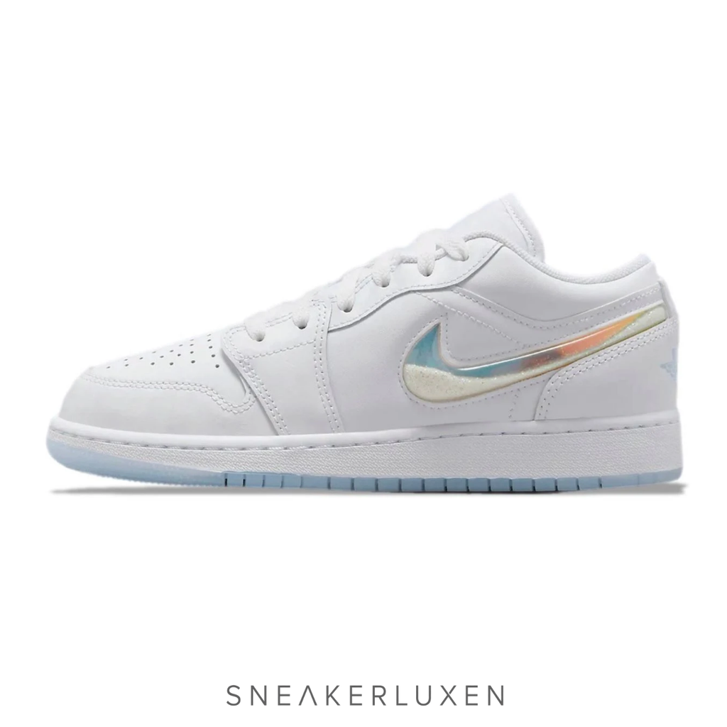 Nike AIR JORDAN 1 LOW "GLITTER SWOOSH"