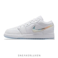 Nike AIR JORDAN 1 LOW "GLITTER SWOOSH"