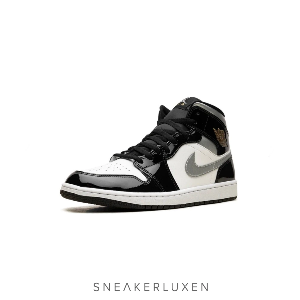 NİKE JORDAN 1 MID "BLACK PATENT"