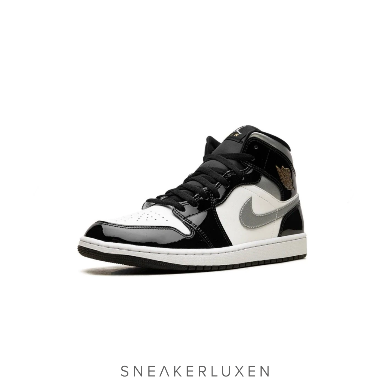 NİKE JORDAN 1 MID "BLACK PATENT"