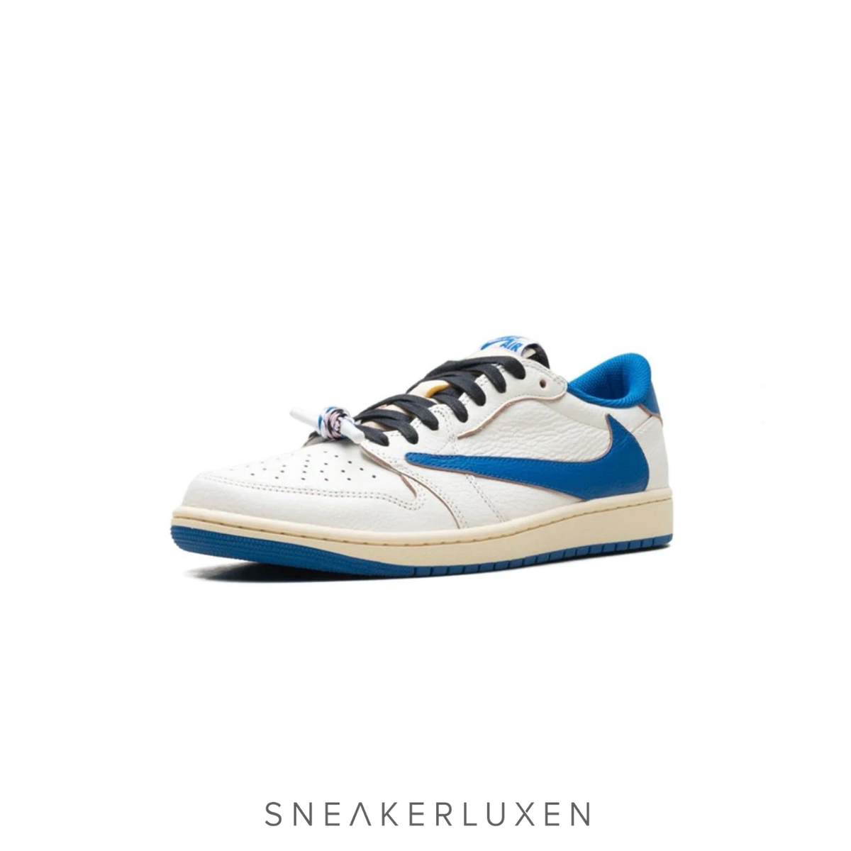 NİKE Air Jordan 1 Low TRAVIS SCOTT WHİTE "SAIL - FRAGMENT"