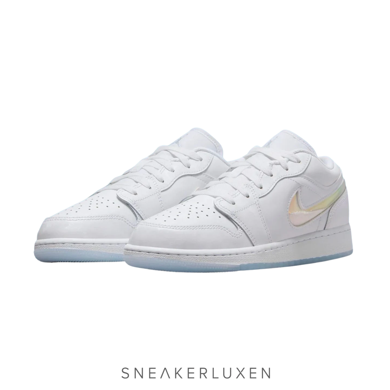 Nike AIR JORDAN 1 LOW "GLITTER SWOOSH"