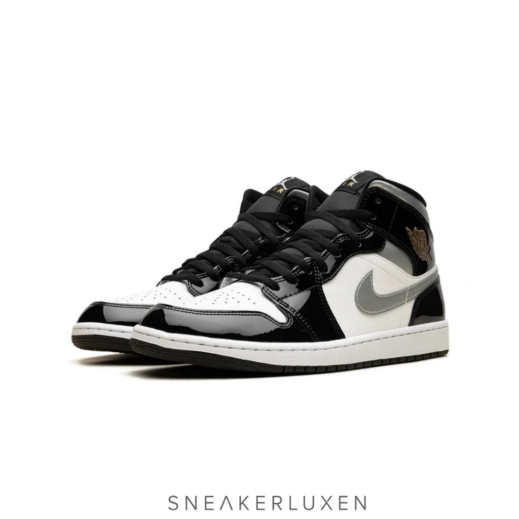 NİKE JORDAN 1 MID "BLACK PATENT"