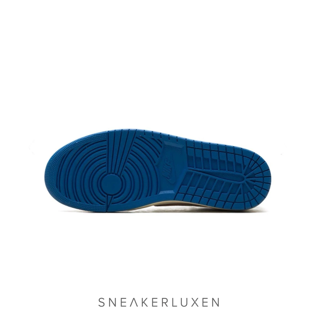 NİKE Air Jordan 1 Low TRAVIS SCOTT WHİTE "SAIL - FRAGMENT"