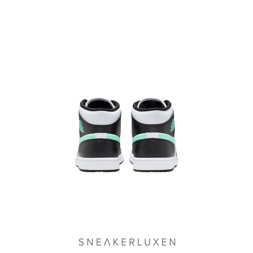 NİKE Jordan Air 1 Mid "BLACK and GREEN"