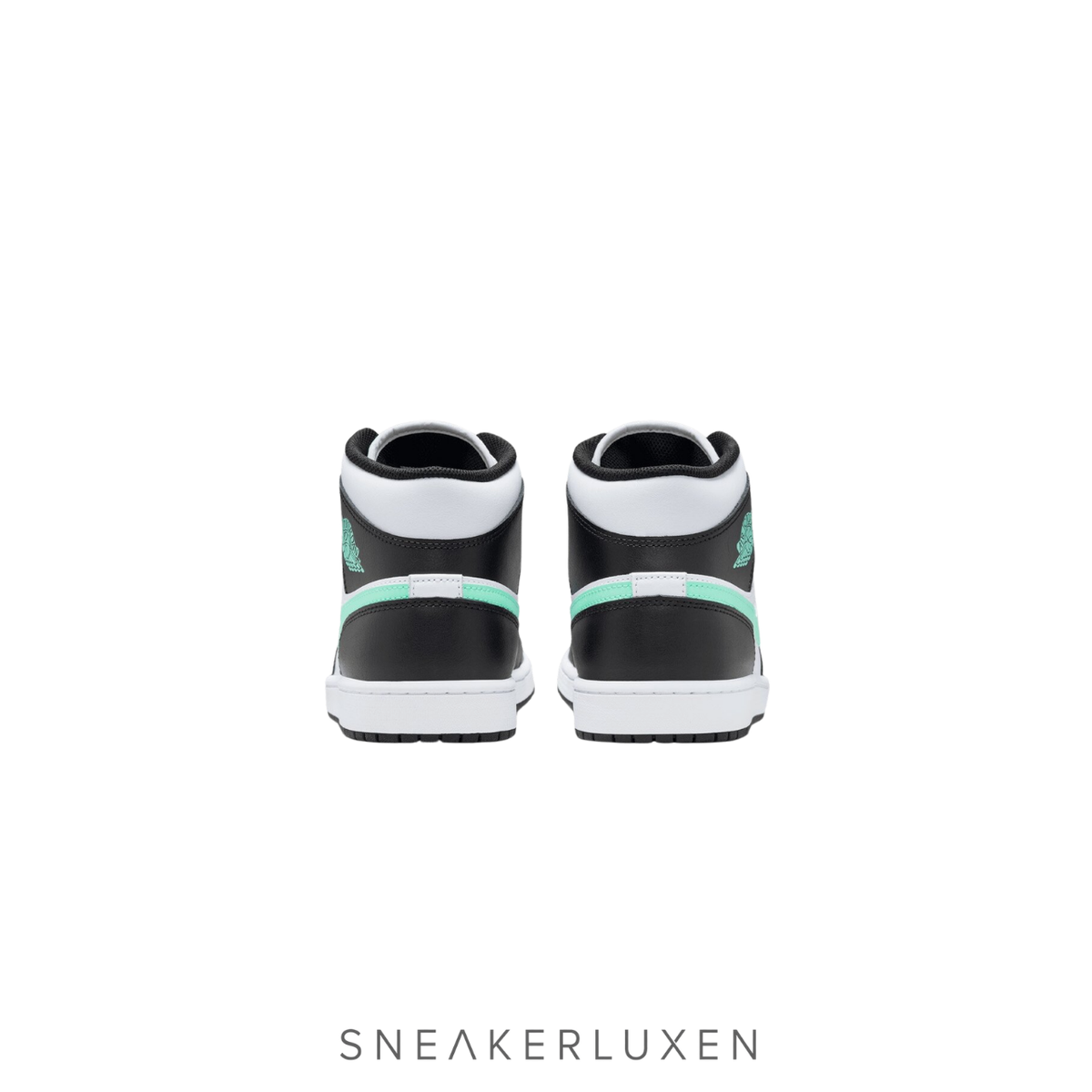 NİKE Jordan Air 1 Mid "BLACK and GREEN"