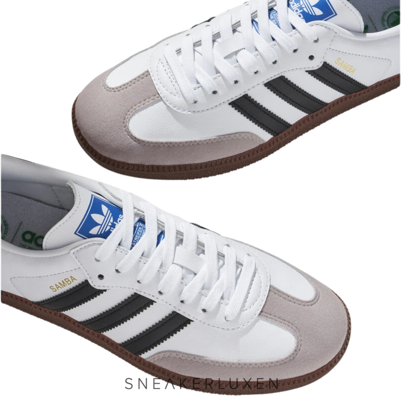 Adidas Samba " White Black "
