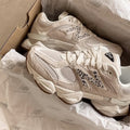New Balance 9060 Sea Salt Leopard Print