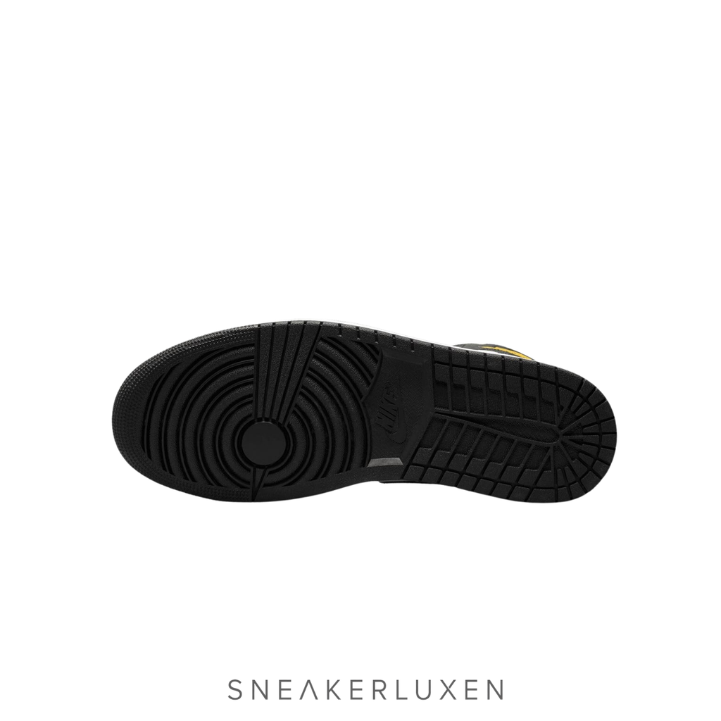 NİKE Jordan Air 1 Mid BLACK and YELLOW
