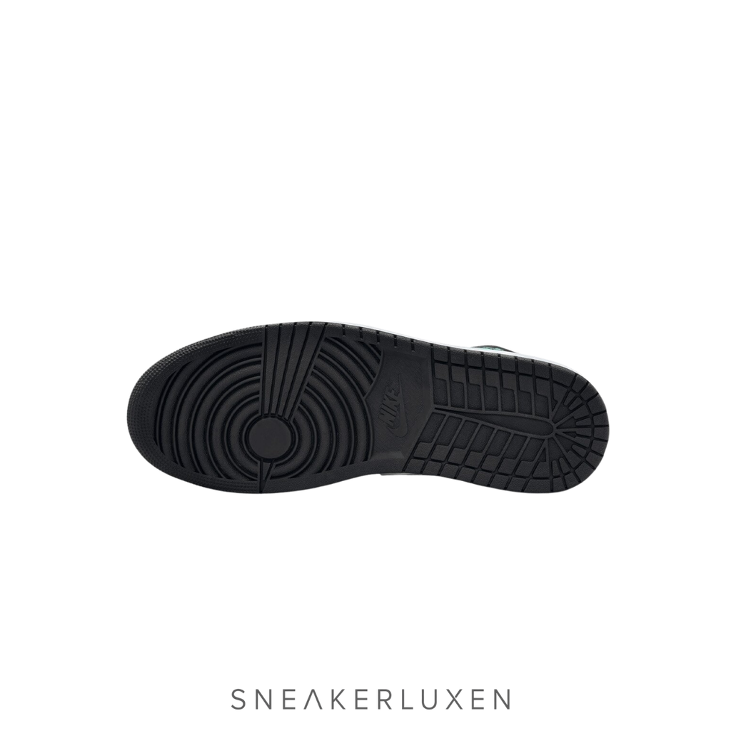 NİKE Jordan Air 1 Mid "BLACK and GREEN"