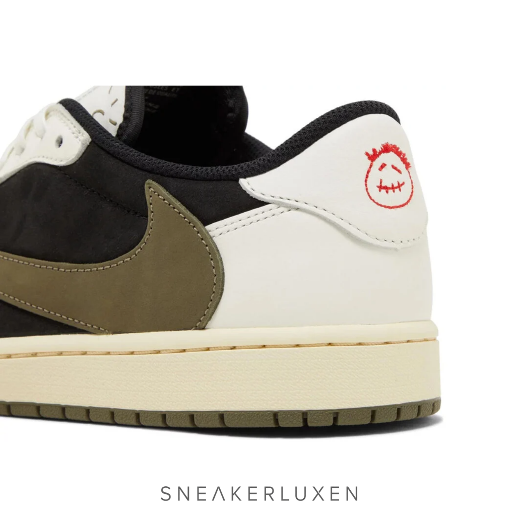 NİKE AİR JORDAN 1 RETRO LOW TRAVİS SCOTT OLİVE